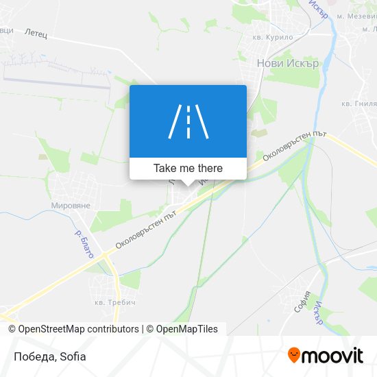 Победа map