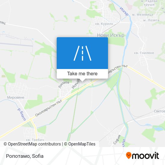 Ропотамо map