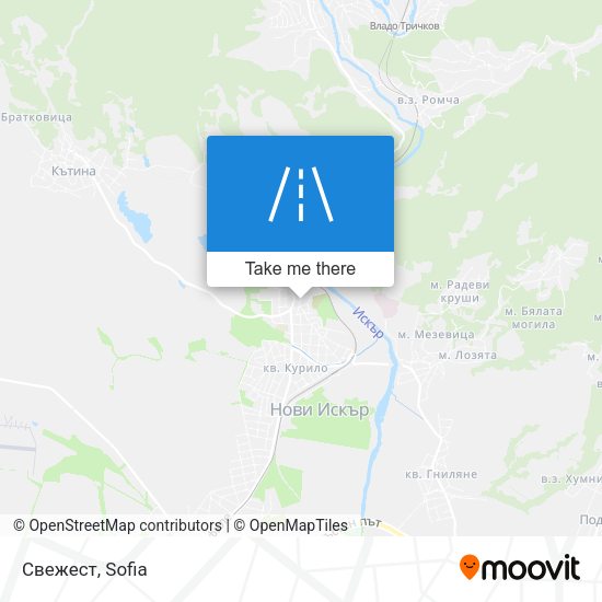 Свежест map