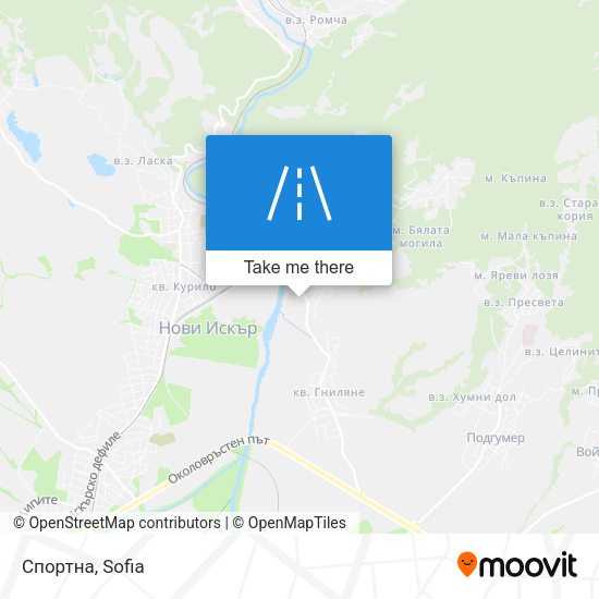 Спортна map