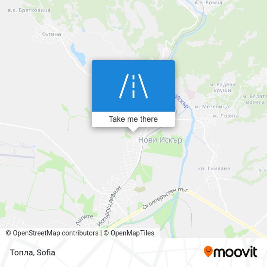 Топла map