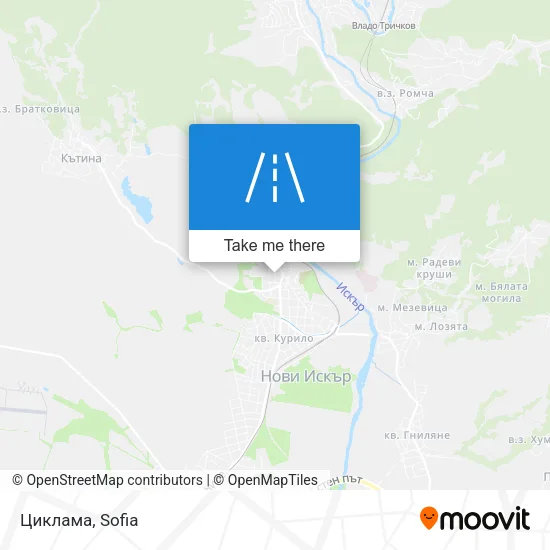 Карта Циклама