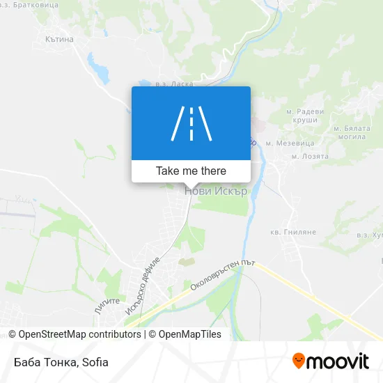 Карта Баба Тонка