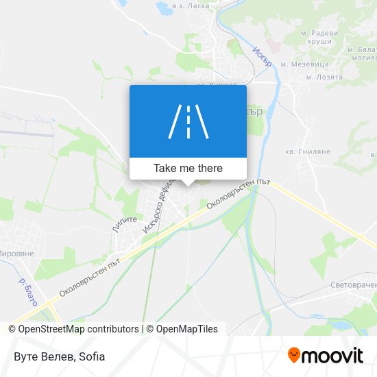 Вуте Велев map
