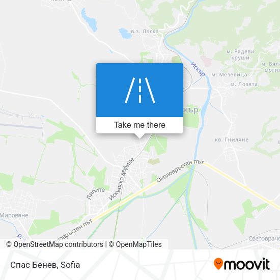 Спас Бенев map