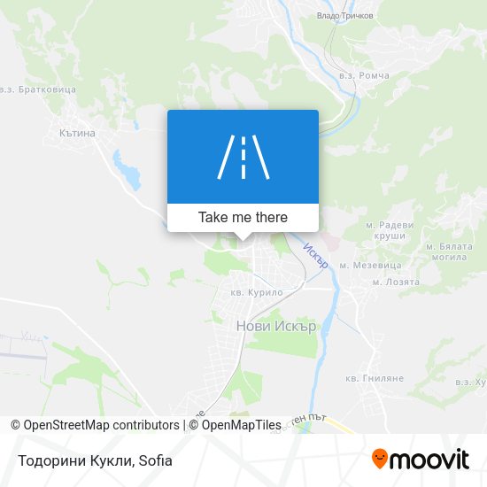 Карта Тодорини Кукли