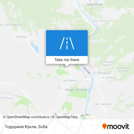 Карта Тодорини Кукли