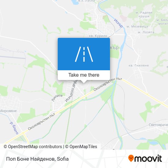 Поп Боне Найденов map