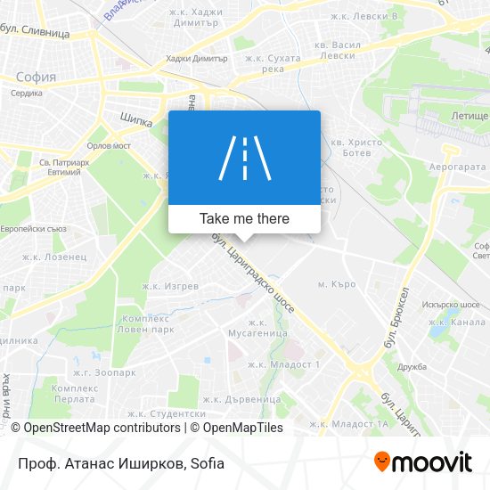 Проф. Атанас Иширков map