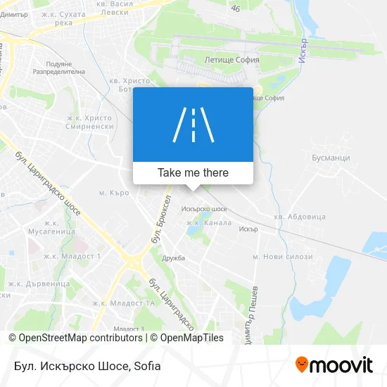 Бул. Искърско Шосе map