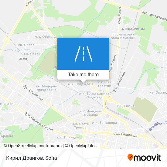 Карта Кирил Дрангов
