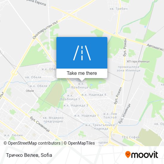 Тричко Велев map