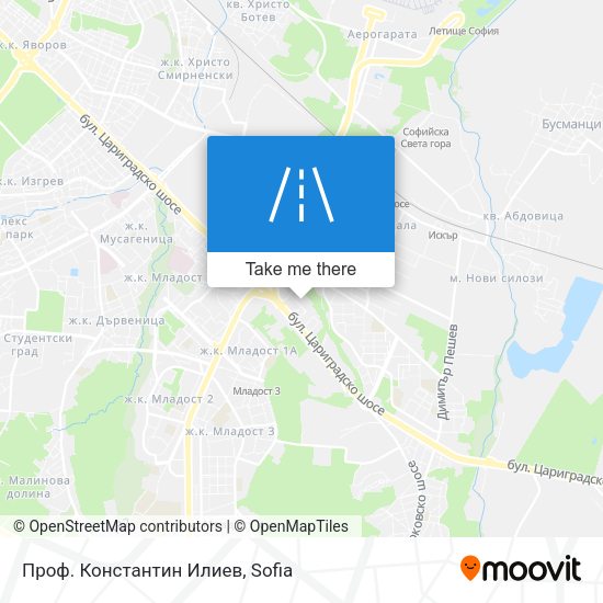Проф. Константин Илиев map