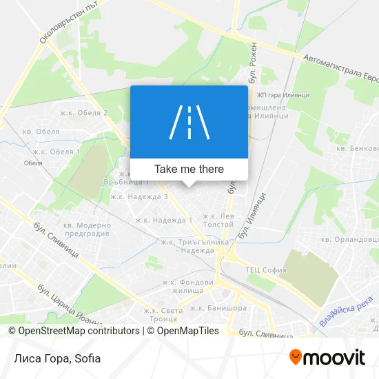 Карта Лиса Гора
