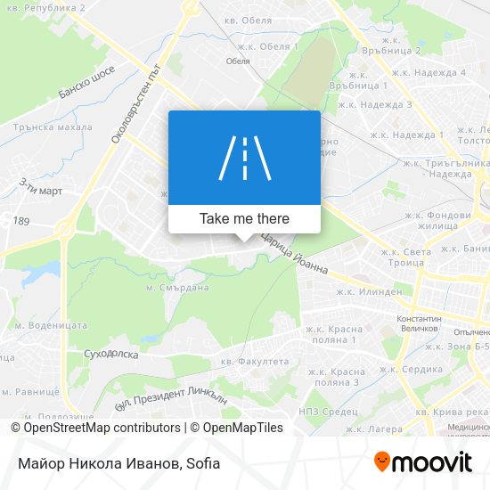 Майор Никола Иванов map