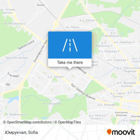 Юмрукчал map