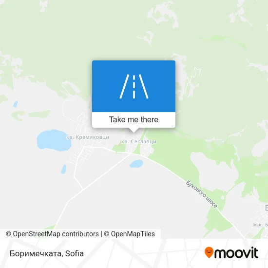 Карта Боримечката