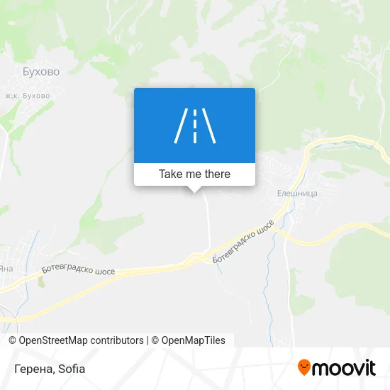 Герена map