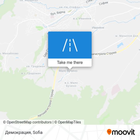 Демокрация map