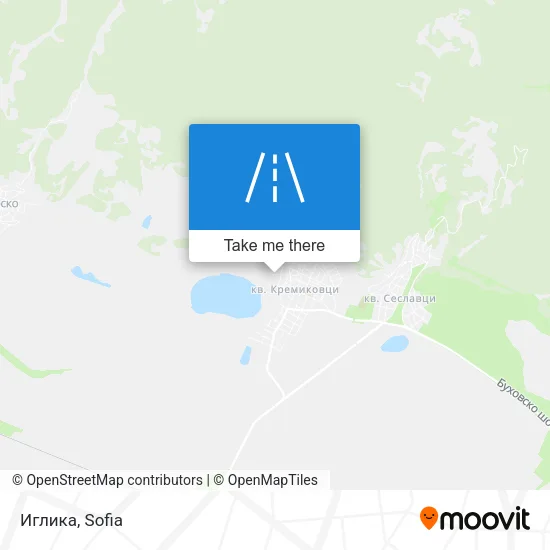 Иглика map