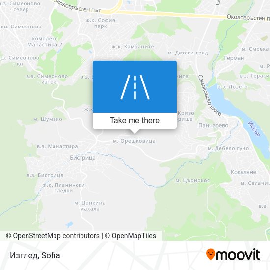 Изглед map