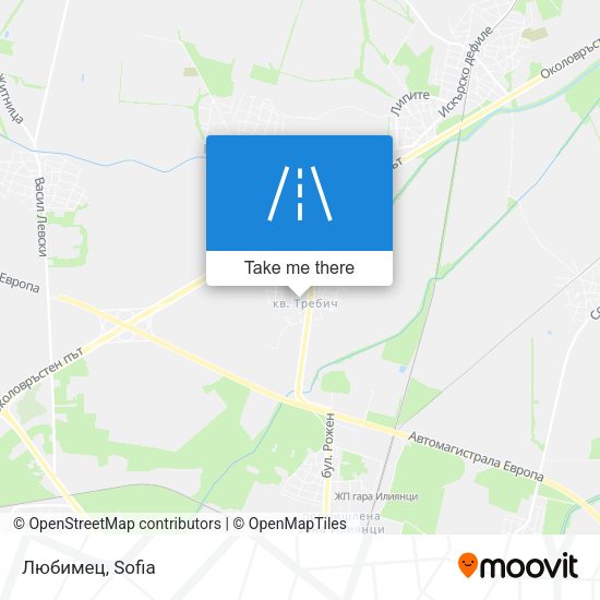Любимец map