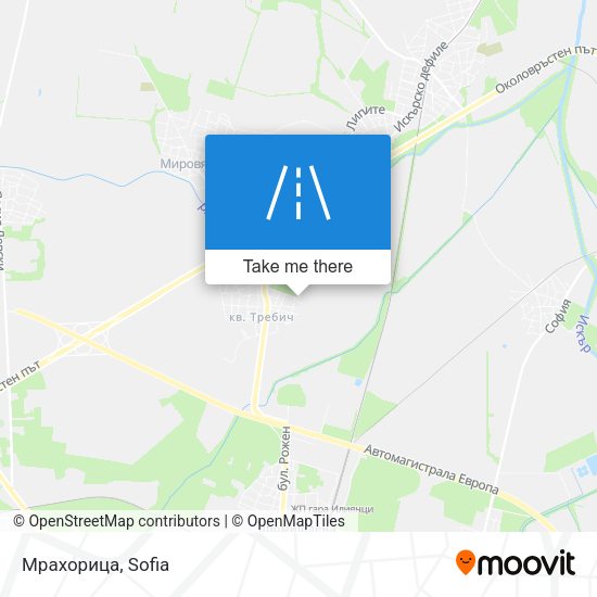 Мрахорица map
