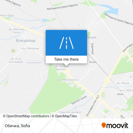 Карта Обичка