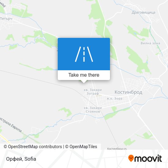 Карта Орфей