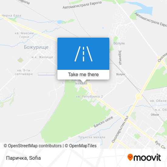 Паричка map