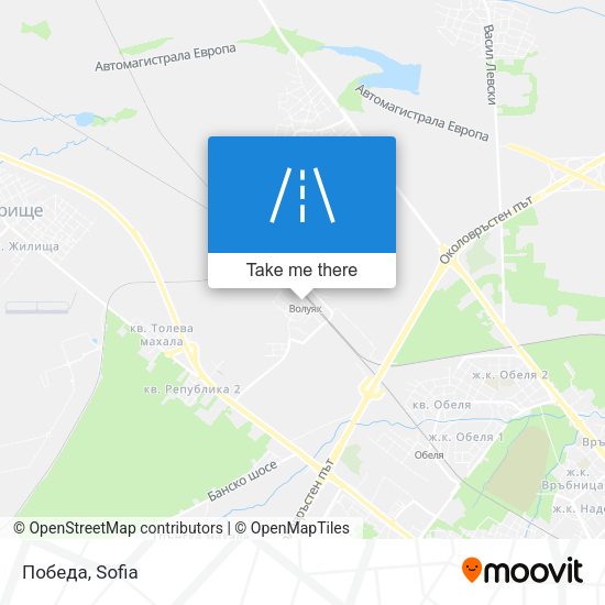 Победа map