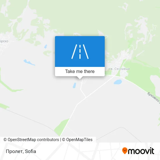 Карта Пролет