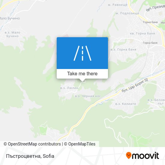 Карта Пъстроцветна