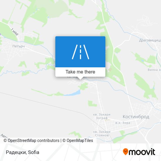 Радецки map
