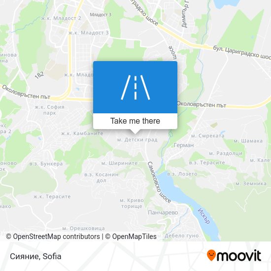 Сияние map