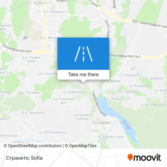 Странето map