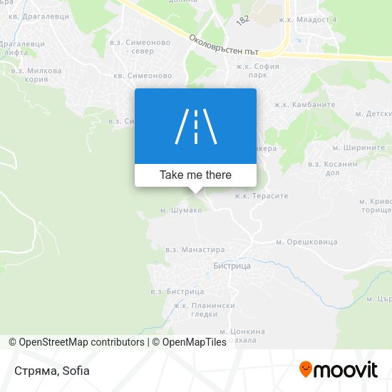 Карта Стряма