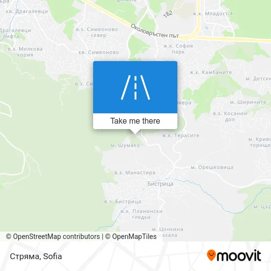 Карта Стряма