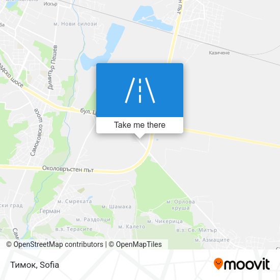 Карта Тимок
