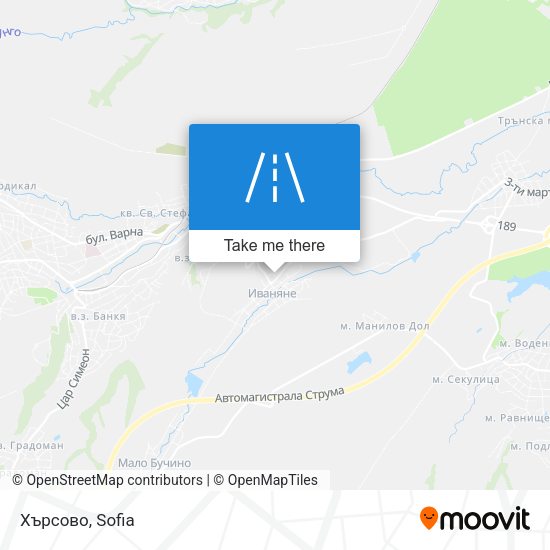 Хърсово map