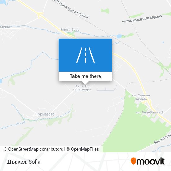 Щъркел map