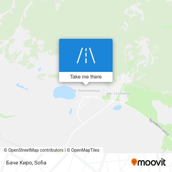 Баче Киро map