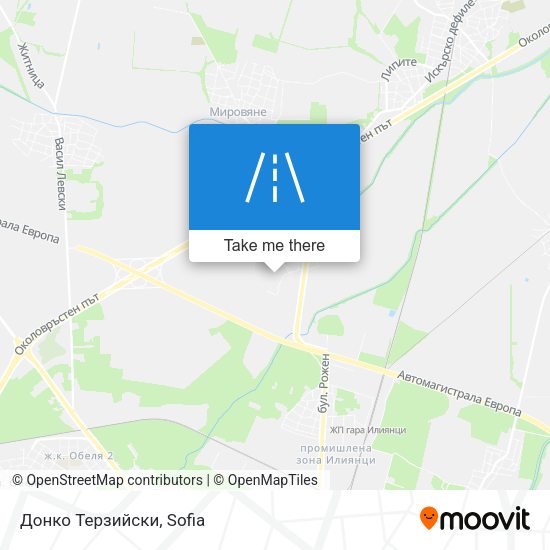 Карта Донко Терзийски