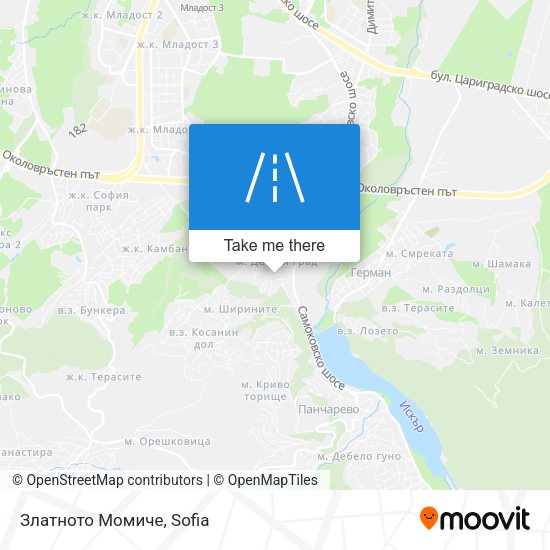 Карта Златното Момиче