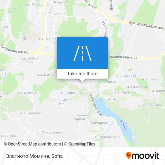 Карта Златното Момиче
