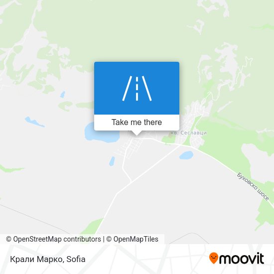 Карта Крали Марко