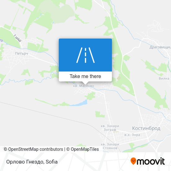 Карта Орлово Гнездо