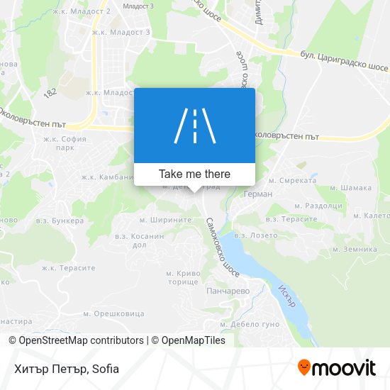 Хитър Петър map