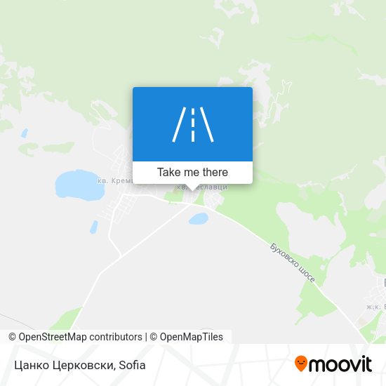 Карта Цанко Церковски
