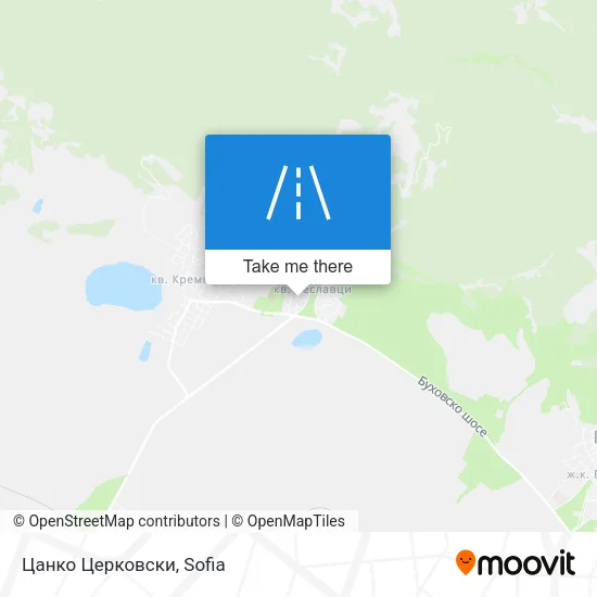 Карта Цанко Церковски